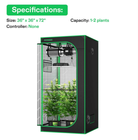 Standard Grow Tent Kit GIY-Plant Complete System