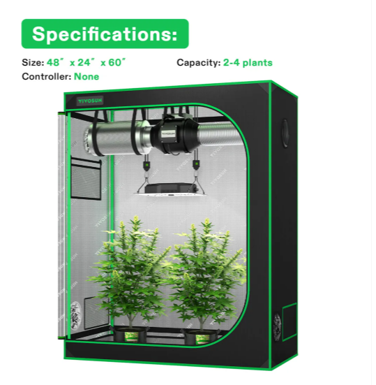 Standard Grow Tent Kit GIY-Plant Complete System