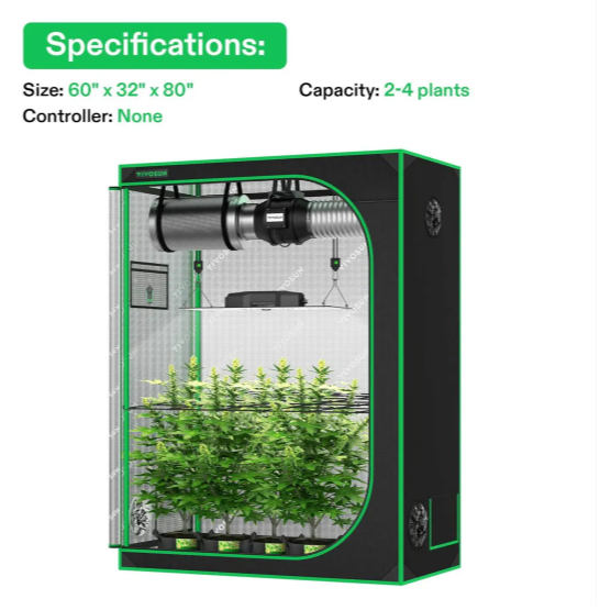 Standard Grow Tent Kit GIY-Plant Complete System