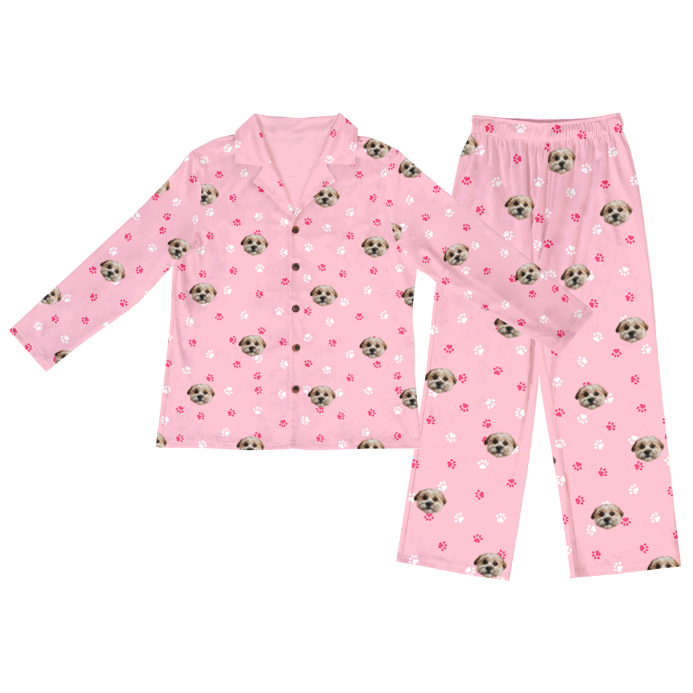 Kids Custom Pet Pajamas - Long