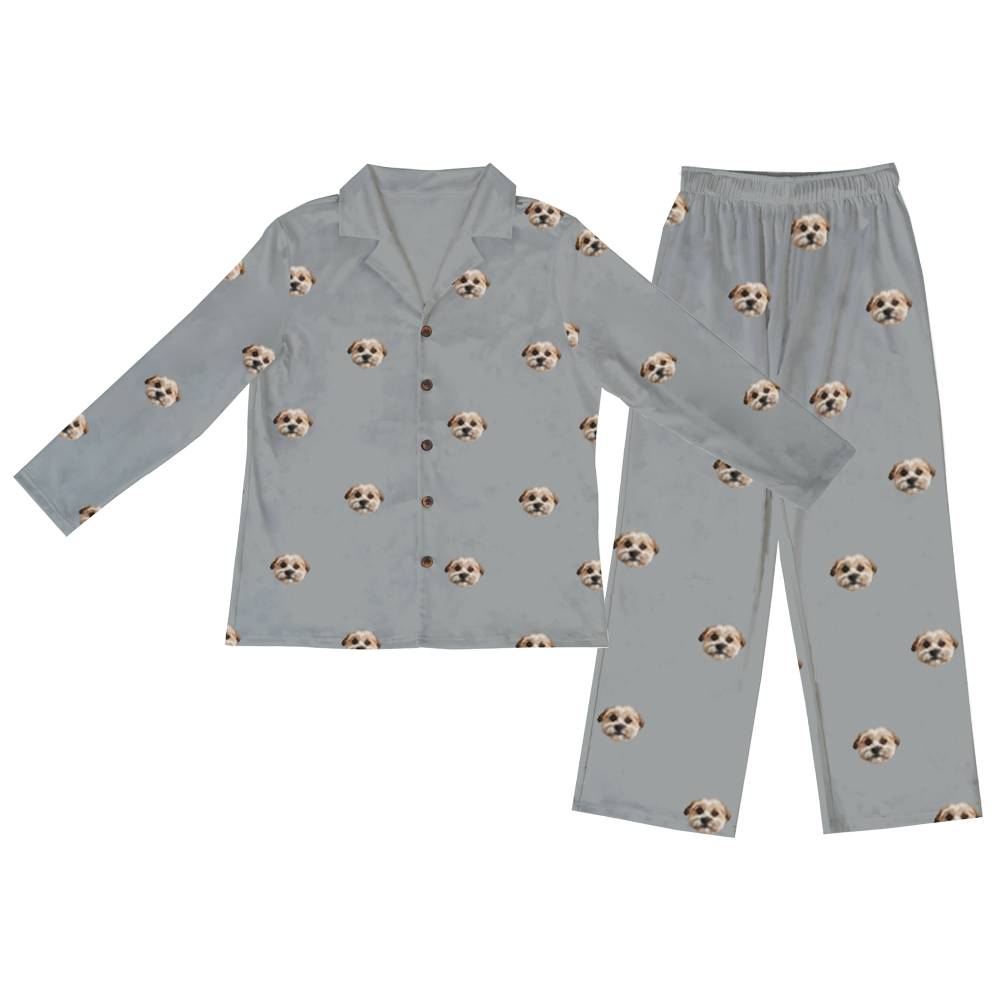 Kids Custom Pet Pajamas - Long