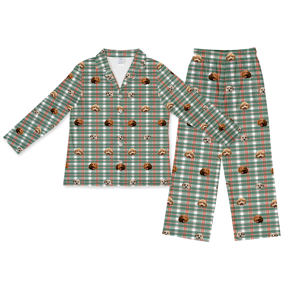 Kids Custom Pet Pajamas - Long