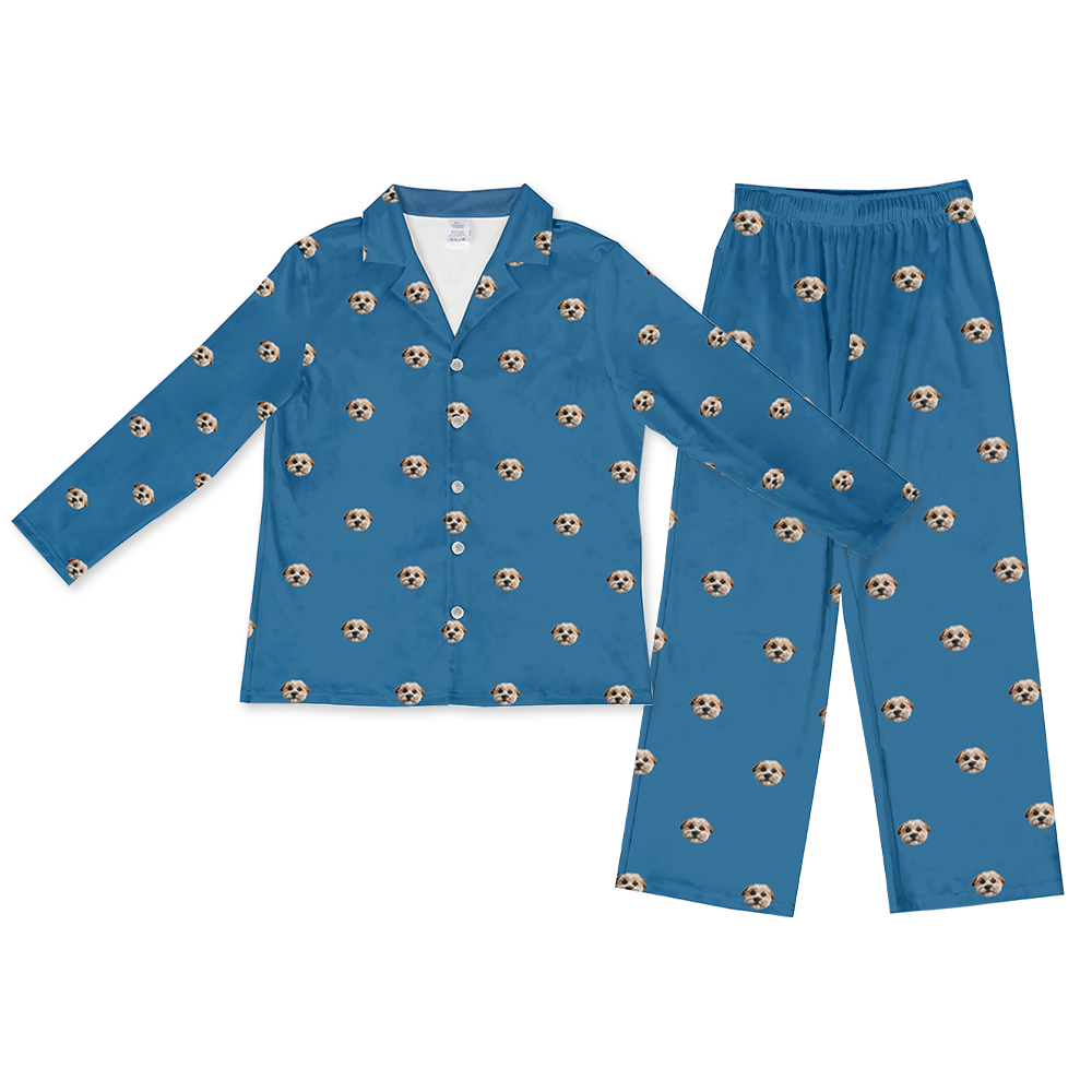 Kids Custom Pet Pajamas - Long