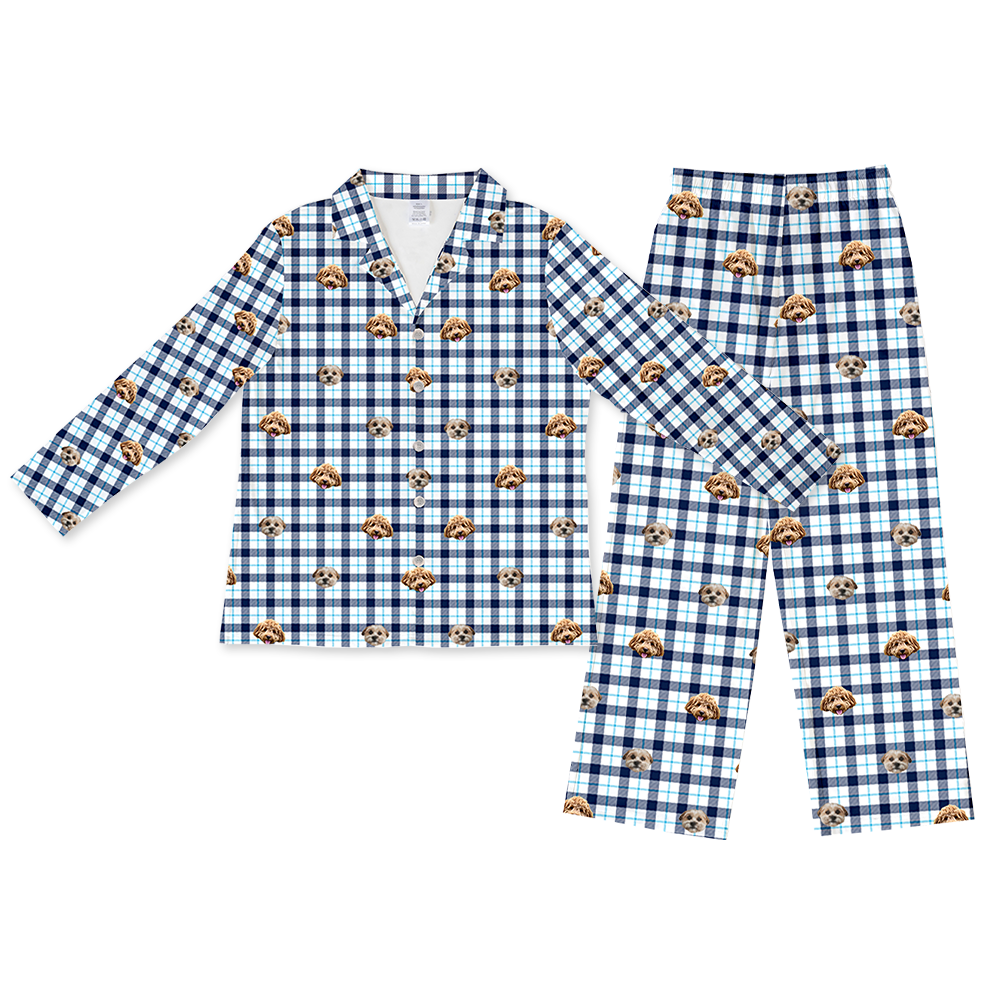 Kids Custom Pet Pajamas - Long