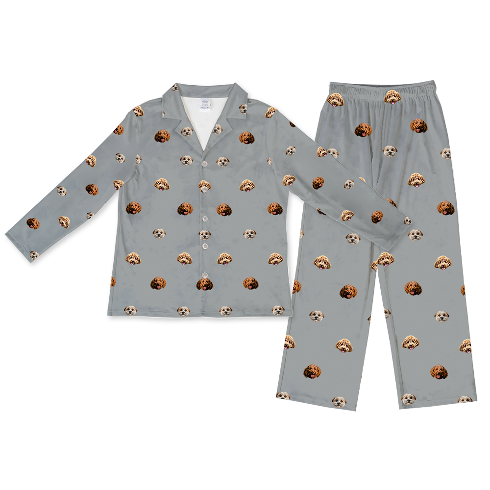 Kids Custom Pet Pajamas - Long