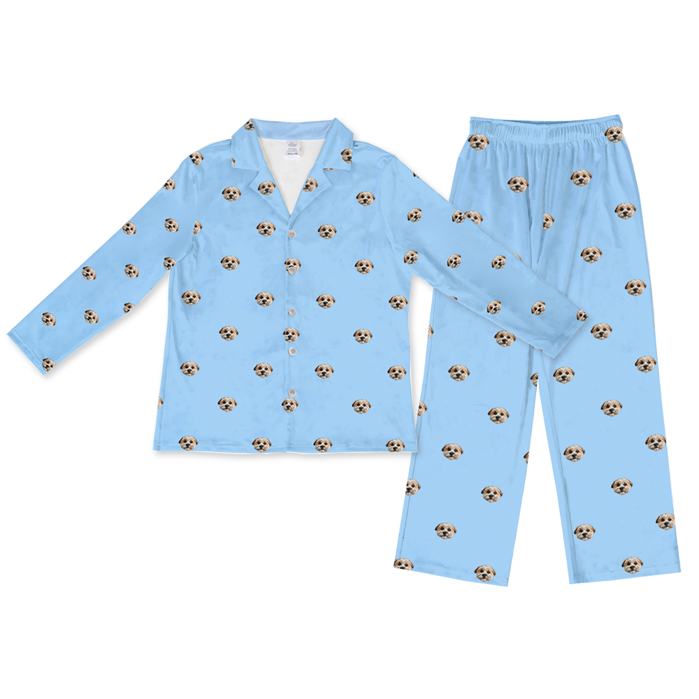 Kids Custom Pet Pajamas - Long