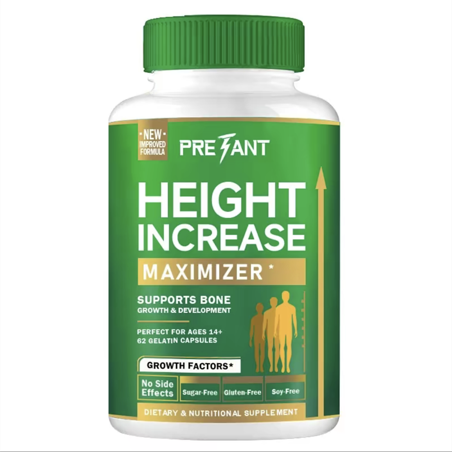 Growth Capsules to GrowTaller-Height Increase Maximizer withCalcium for Bone Strength -Natural GetTaller Supplement