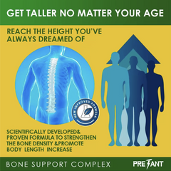 Growth Capsules to GrowTaller-Height Increase Maximizer withCalcium for Bone Strength -Natural GetTaller Supplement