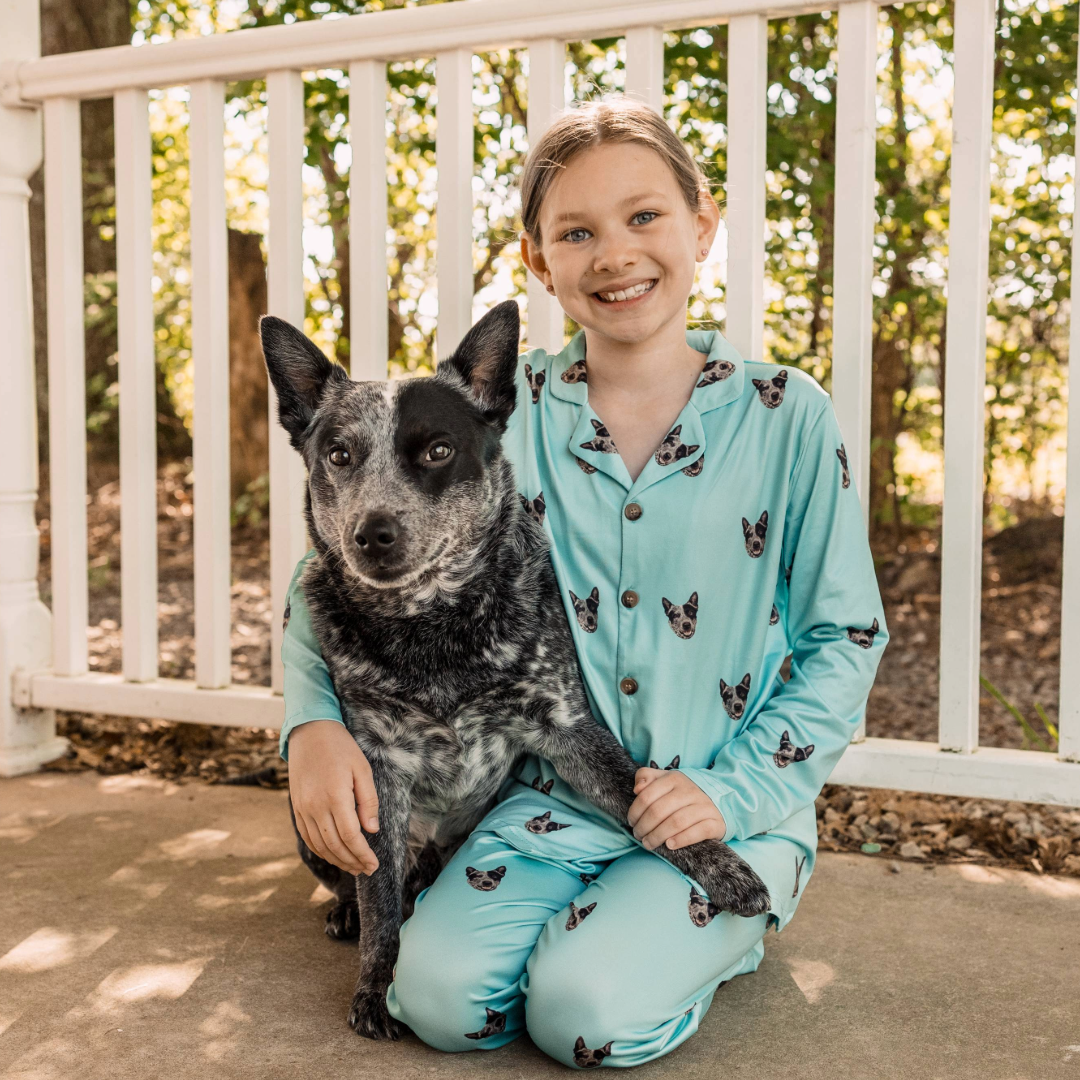 Kids Custom Pet Pajamas - Long