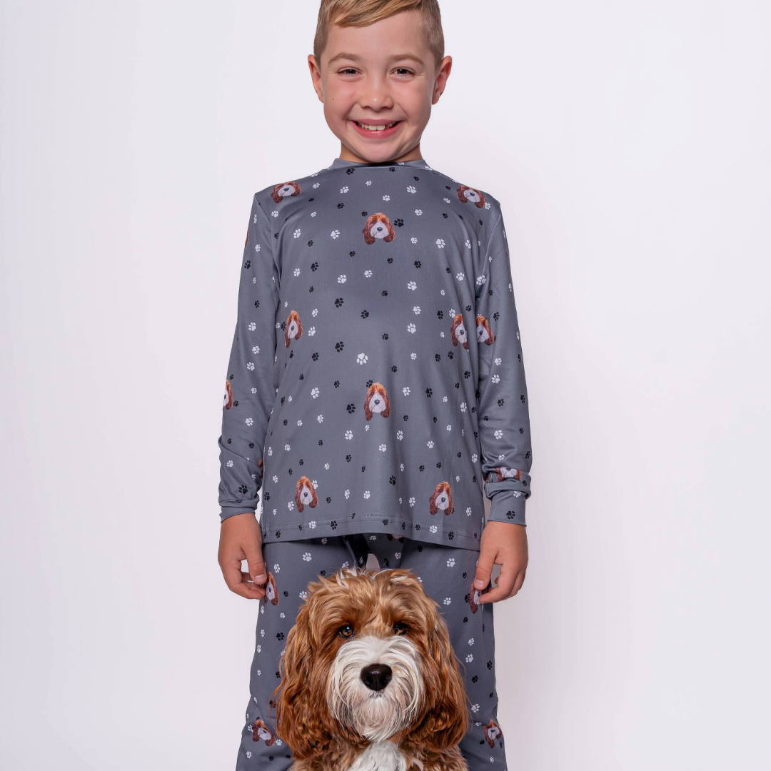 Kids Custom Pet Jogger Pajamas