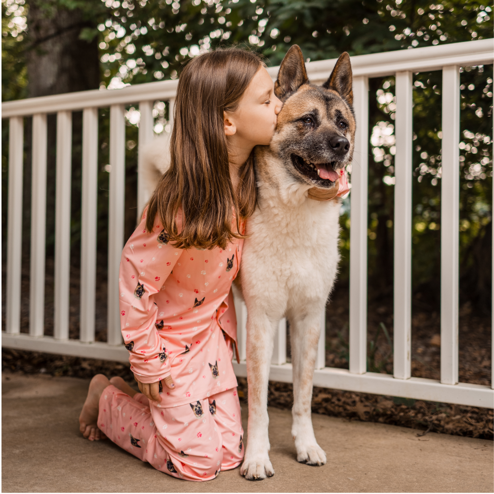 Kids Custom Pet Pajamas - Long