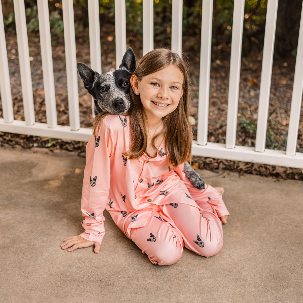 Kids Custom Pet Pajamas - Long