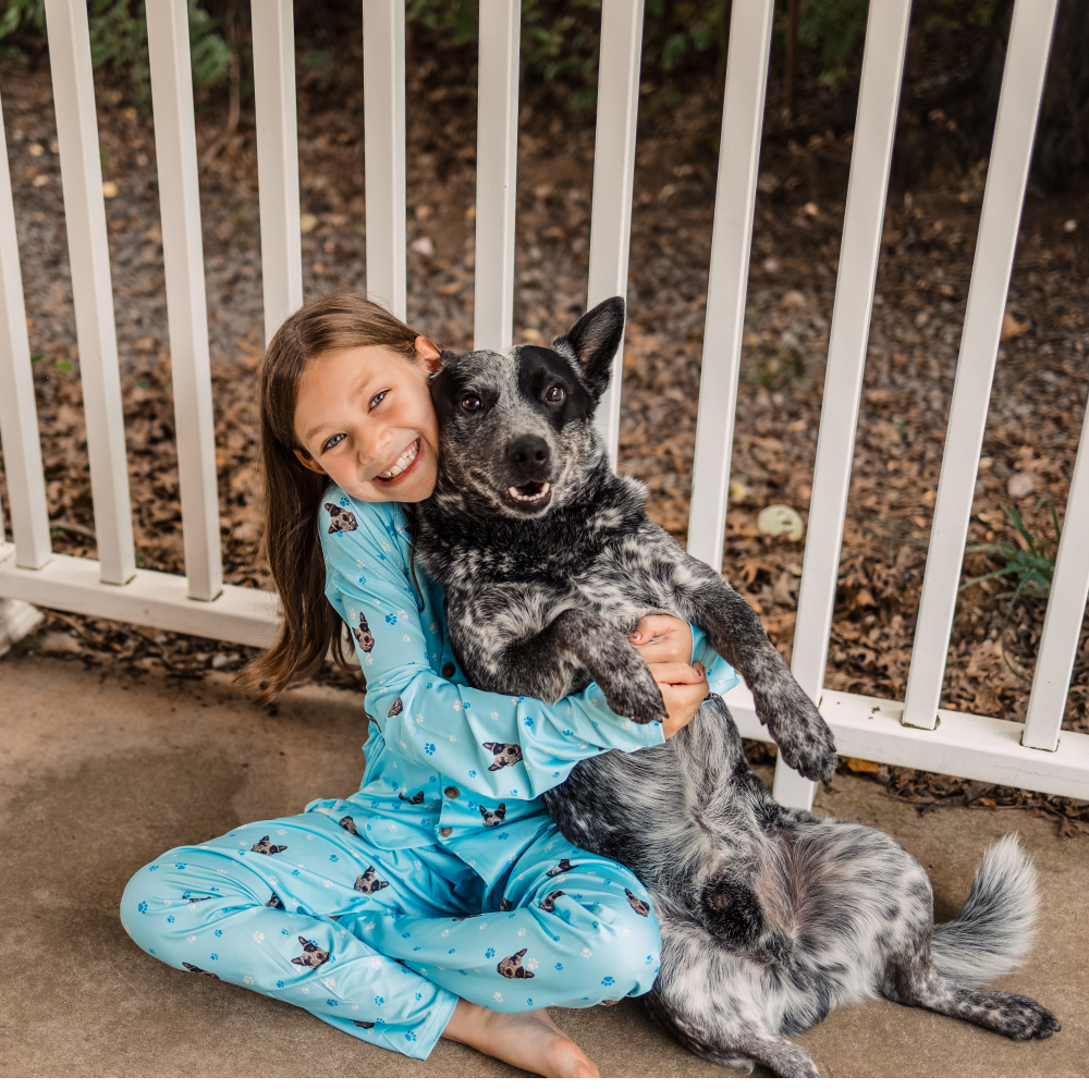 Kids Custom Pet Pajamas - Long