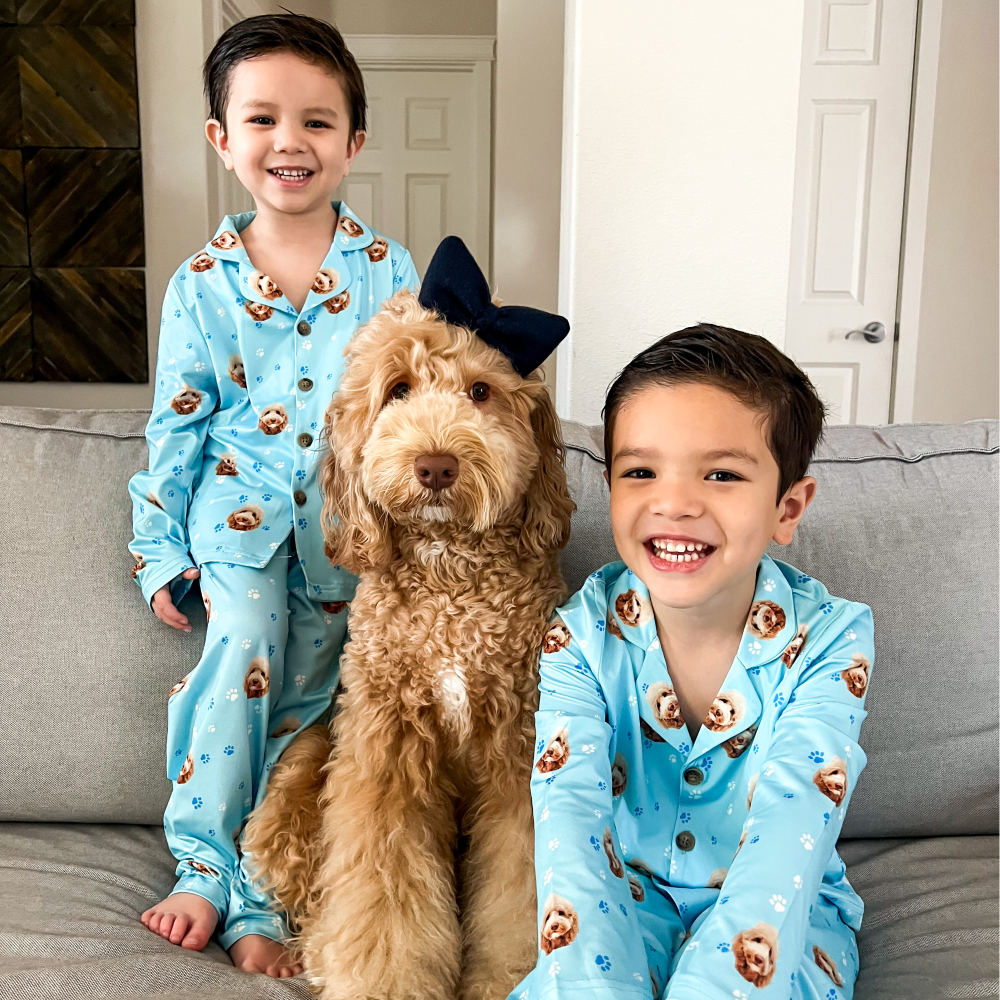 Kids Custom Pet Pajamas - Long